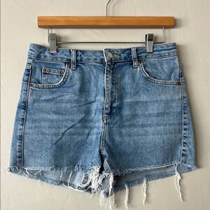 Topshop Mom Denim Shorts